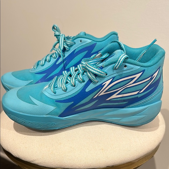 Puma Melo 02 Blue Shoe Box - Picture 3 of 4